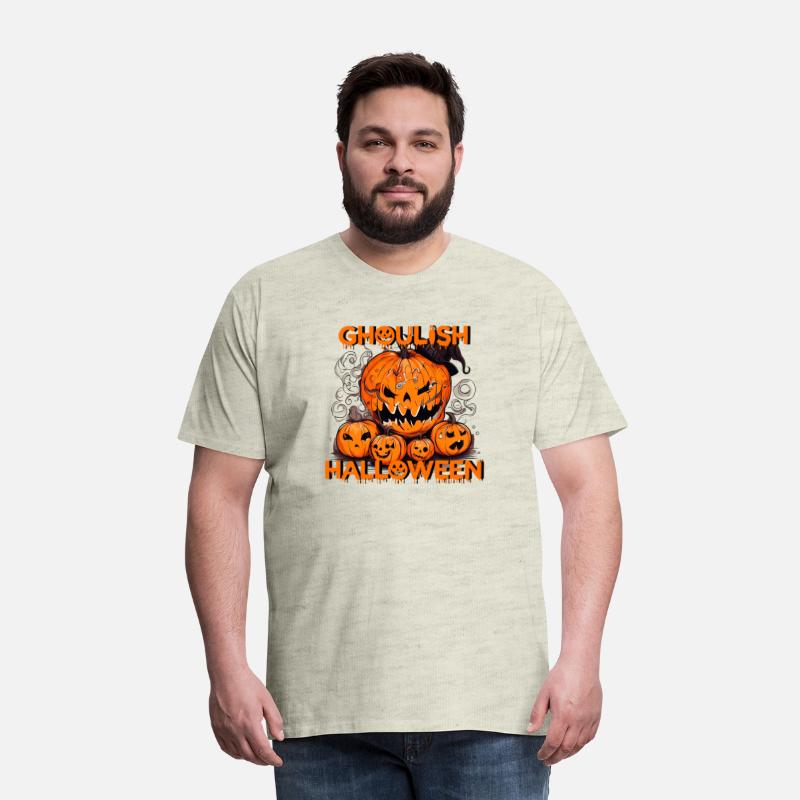 Ghoulish Halloween scary pumpkin outfit