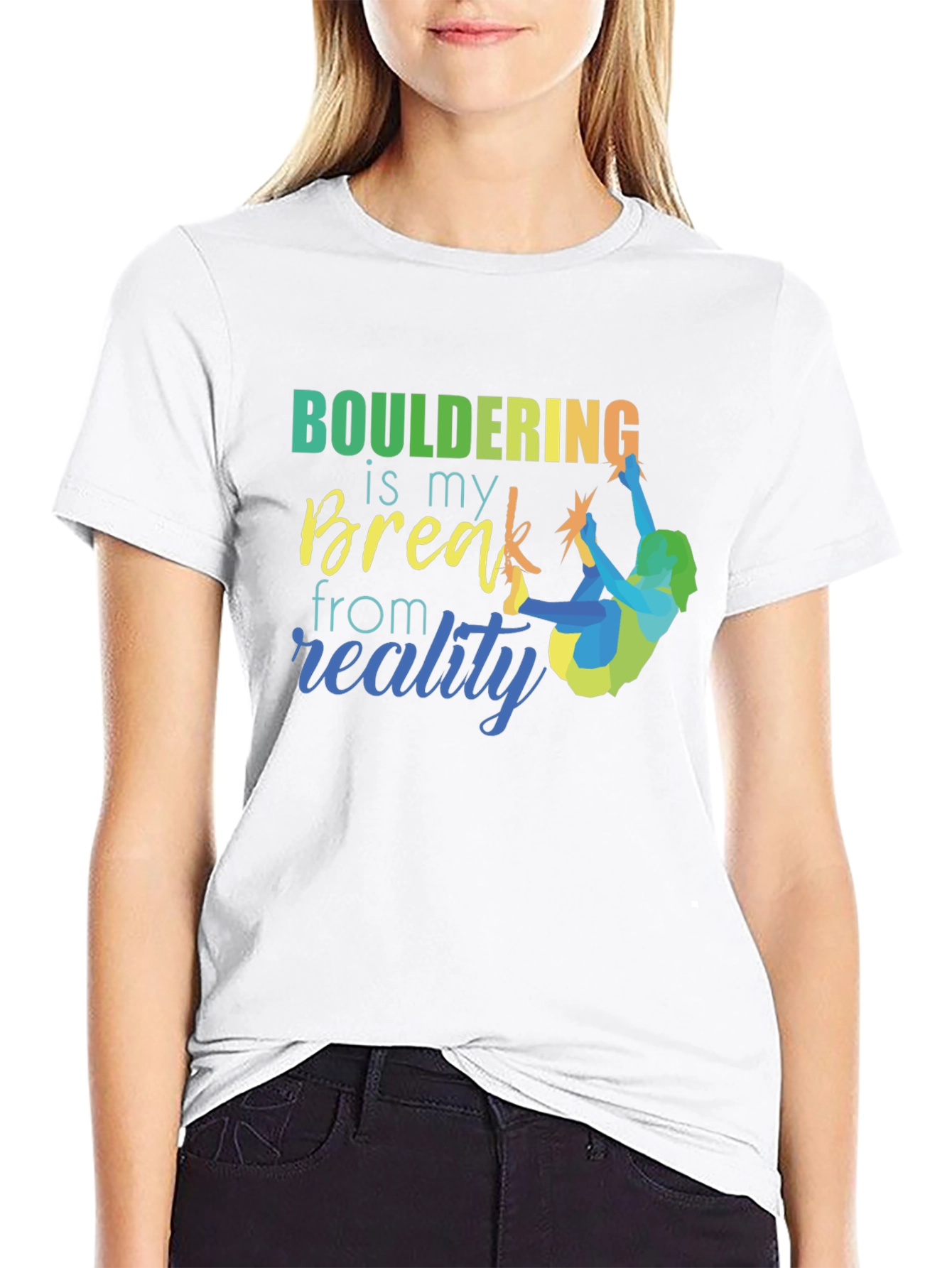 Bouldering is My Break T-Shirt
