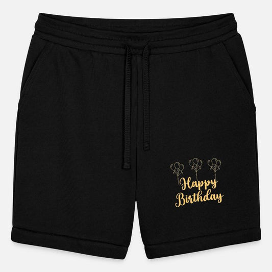 GLITTER SHIMMER GOLDEN BALLOONS HAPPY BIRTHDAY