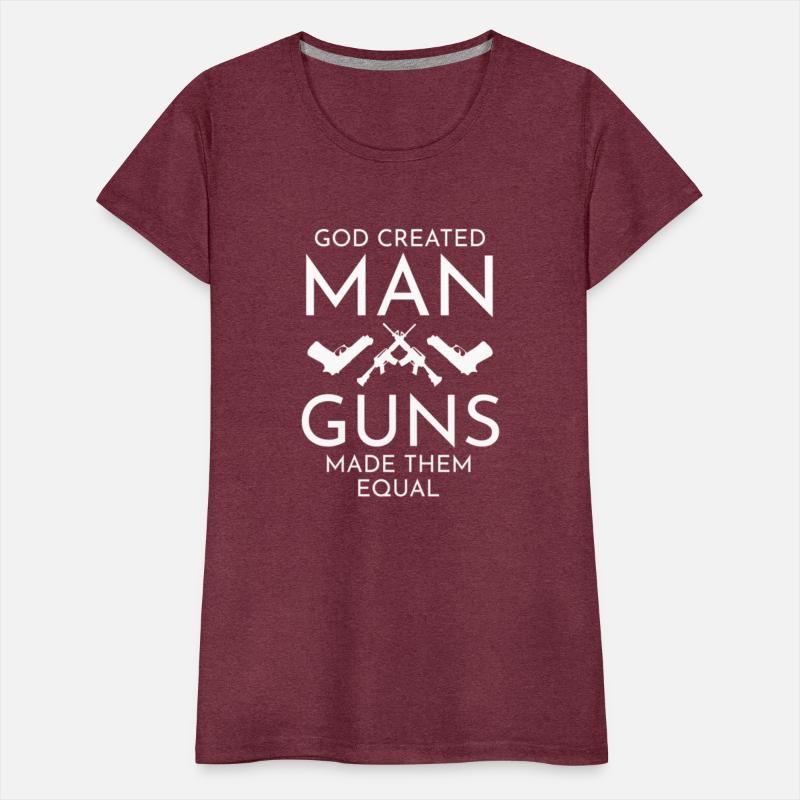 God Created Guns Made Them Equal Conservative