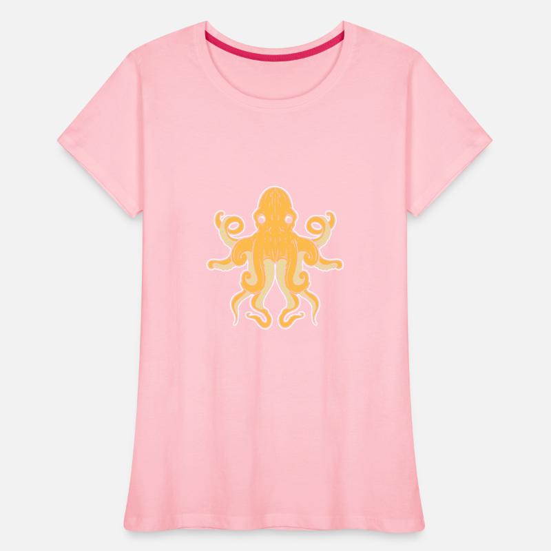 Golden Octopus Sea Person Gift