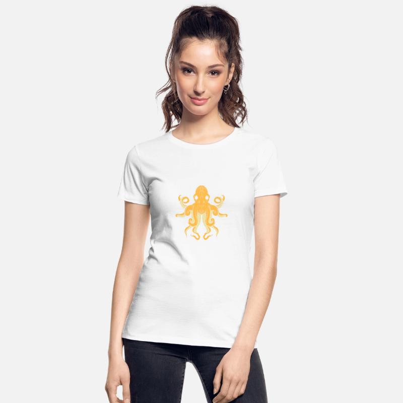 Golden Octopus Sea Person Gift