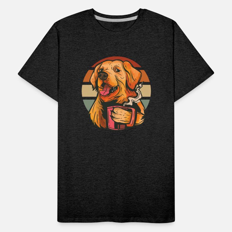 Golden Retriever Dog Coffee