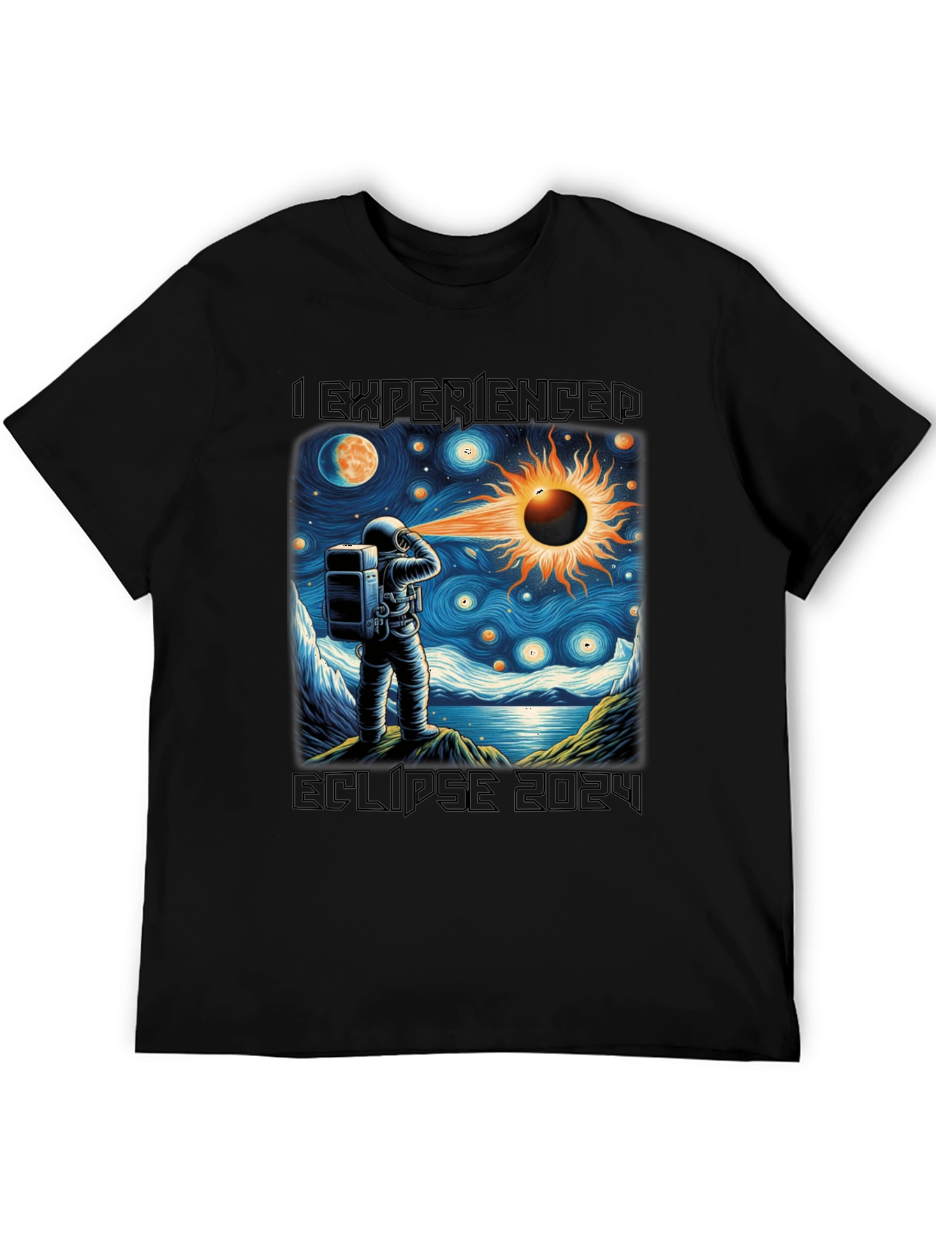 Eclipse 2024 Astronaut T-Shirt