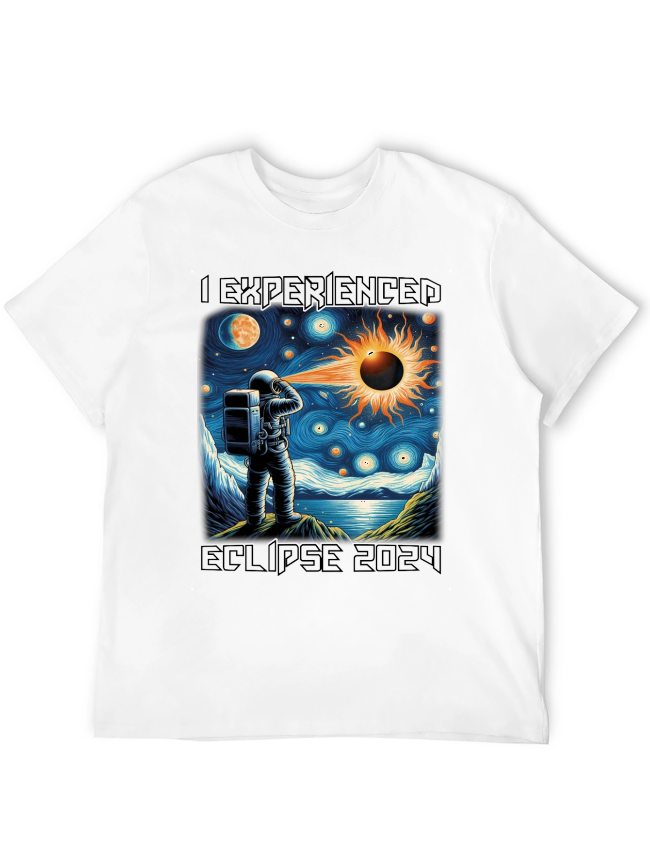 Eclipse 2024 Astronaut T-Shirt