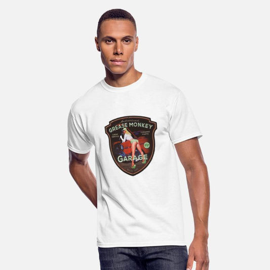 Grease Monkey Pin Up design