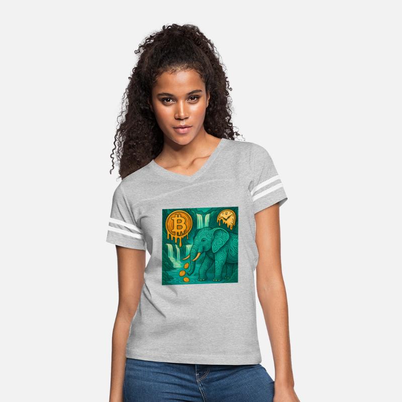 Green elephants coin