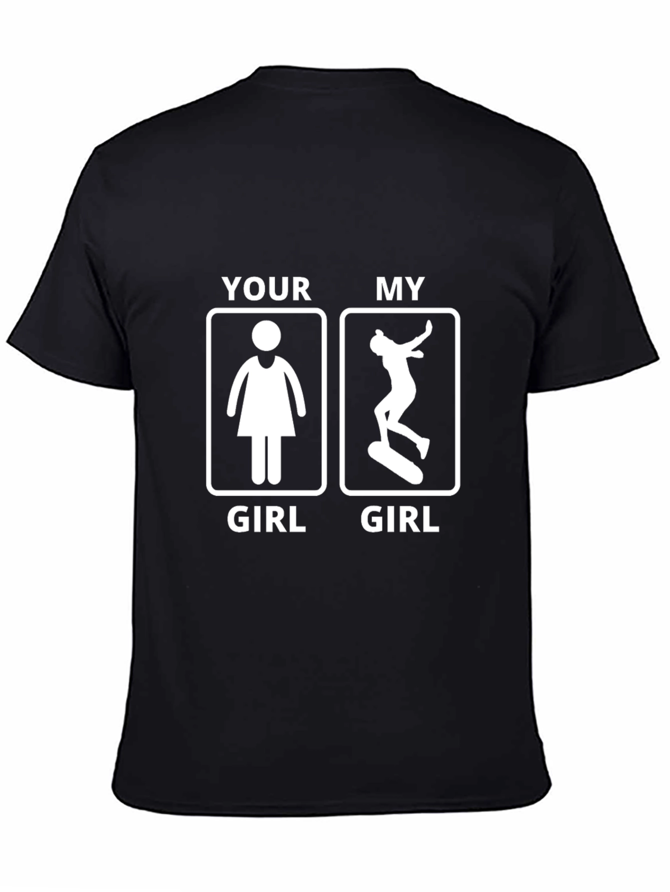 Funny Skater Girl T-Shirt