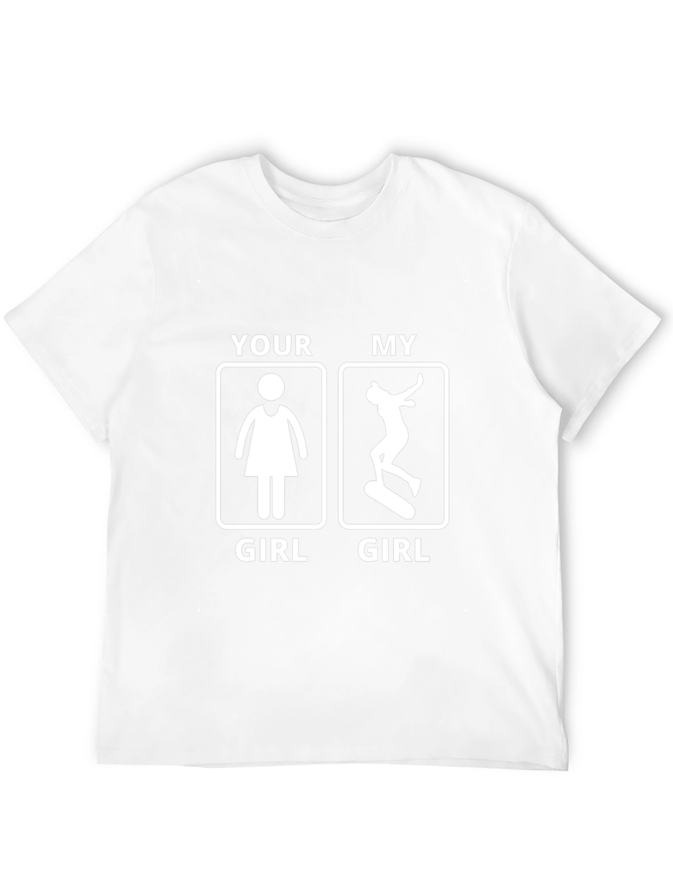 Funny Skater Girl T-Shirt