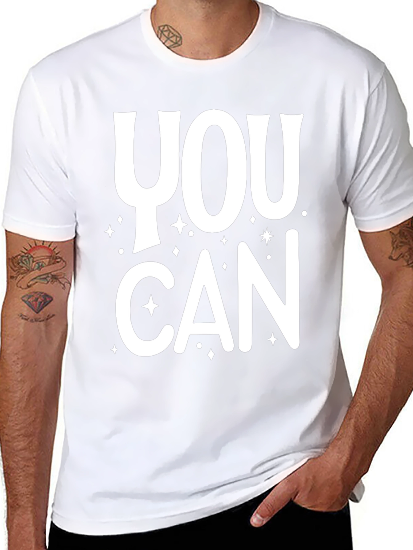 You Can T-Shirt - Motivational Graphic Tee
