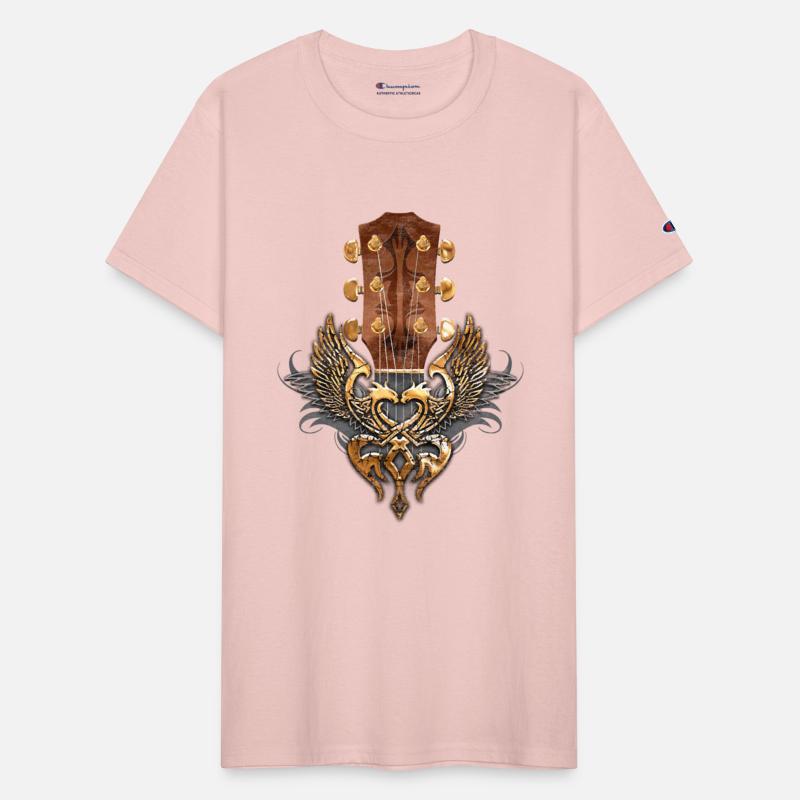 Guitar Head stock twin eagle