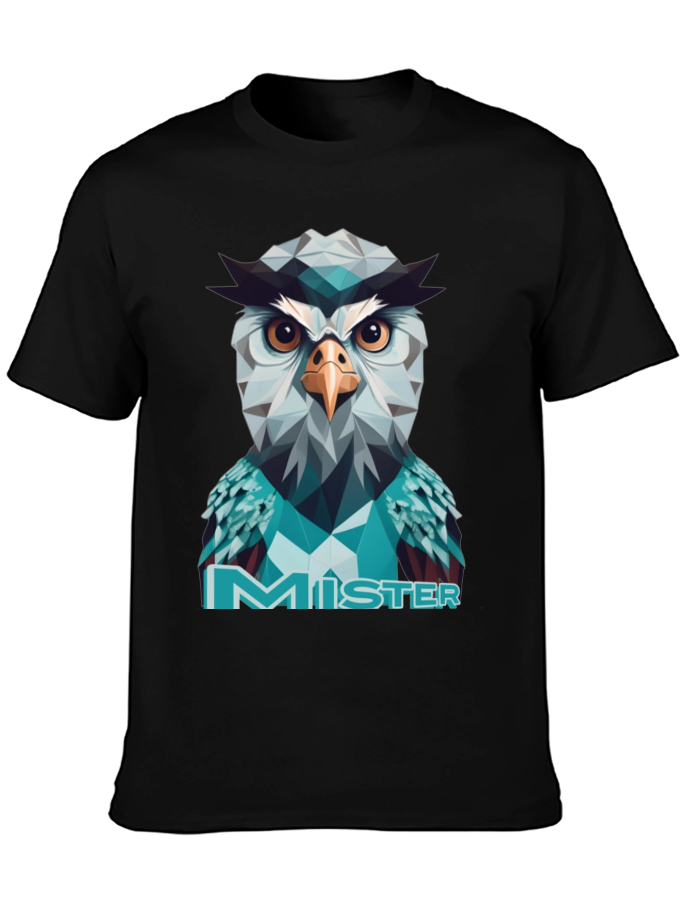 Geometric Owl Mister T-Shirt