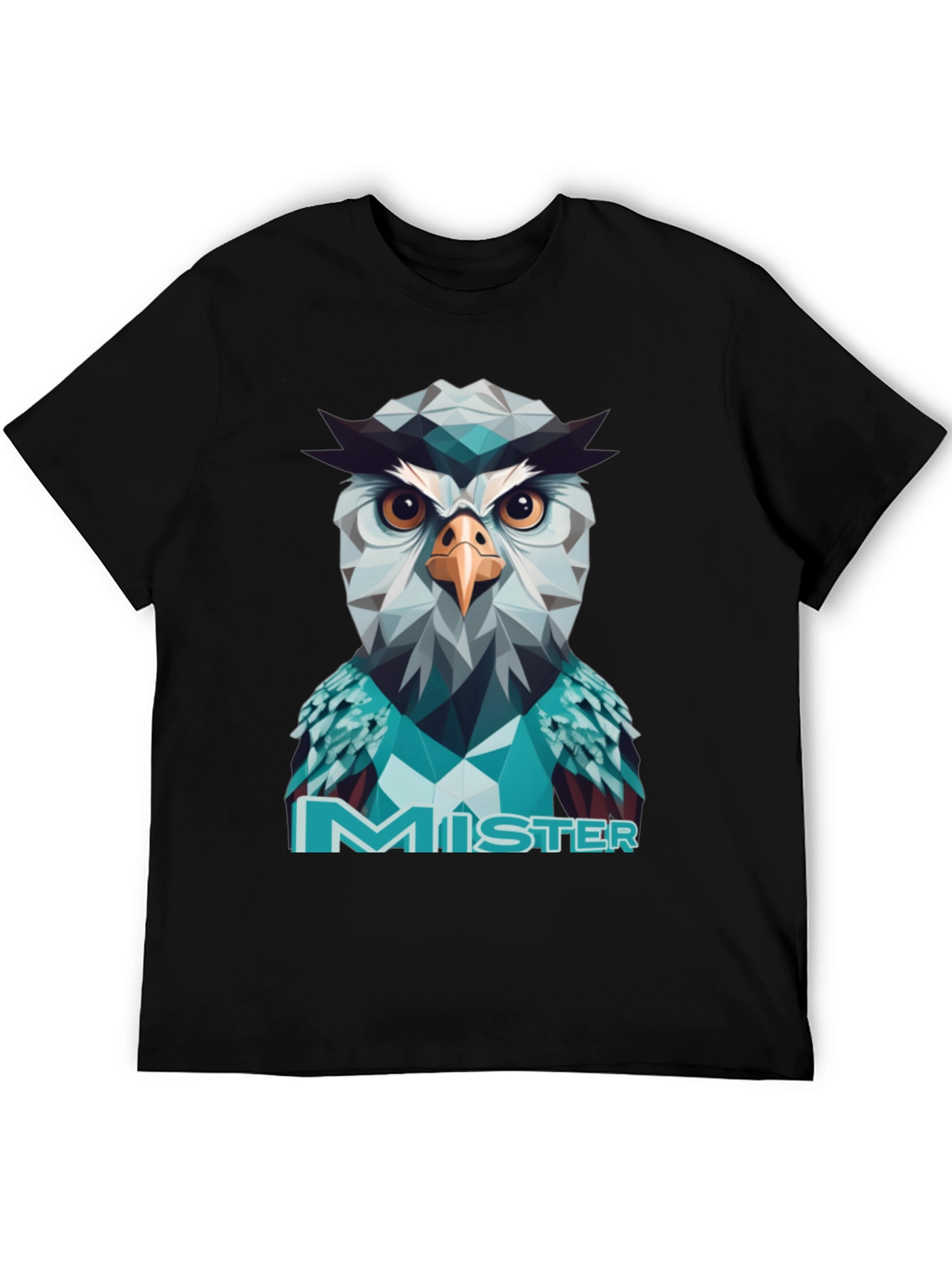 Geometric Owl Mister T-Shirt