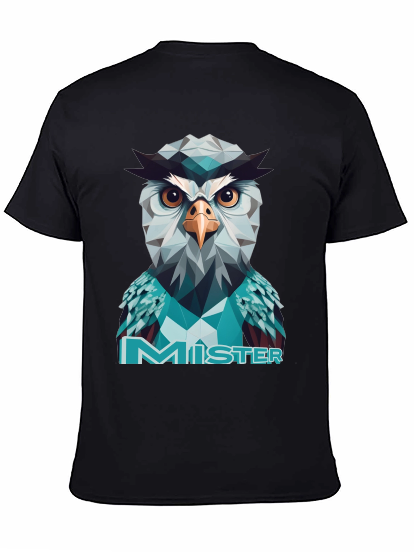 Geometric Owl Mister T-Shirt