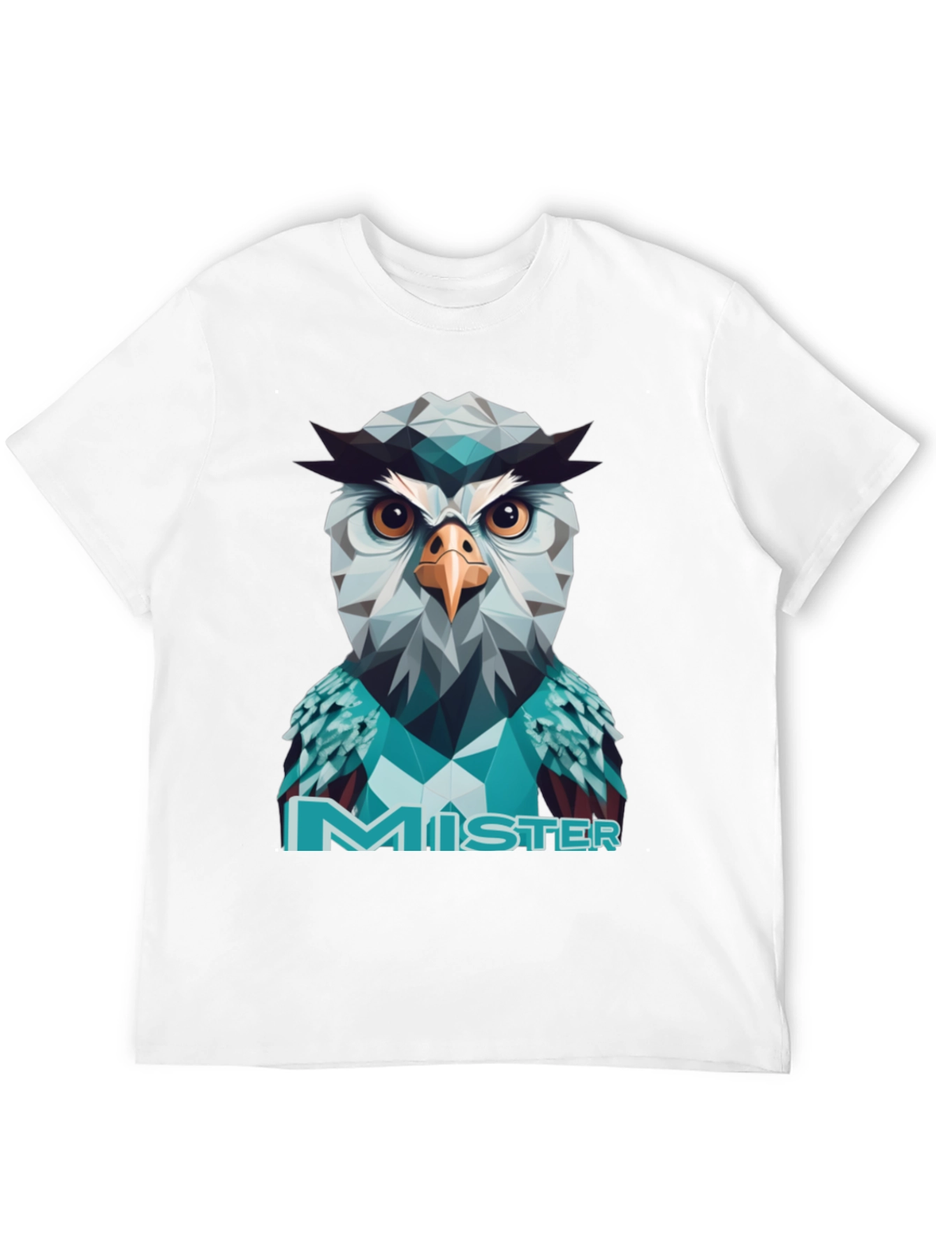 Geometric Owl Mister T-Shirt