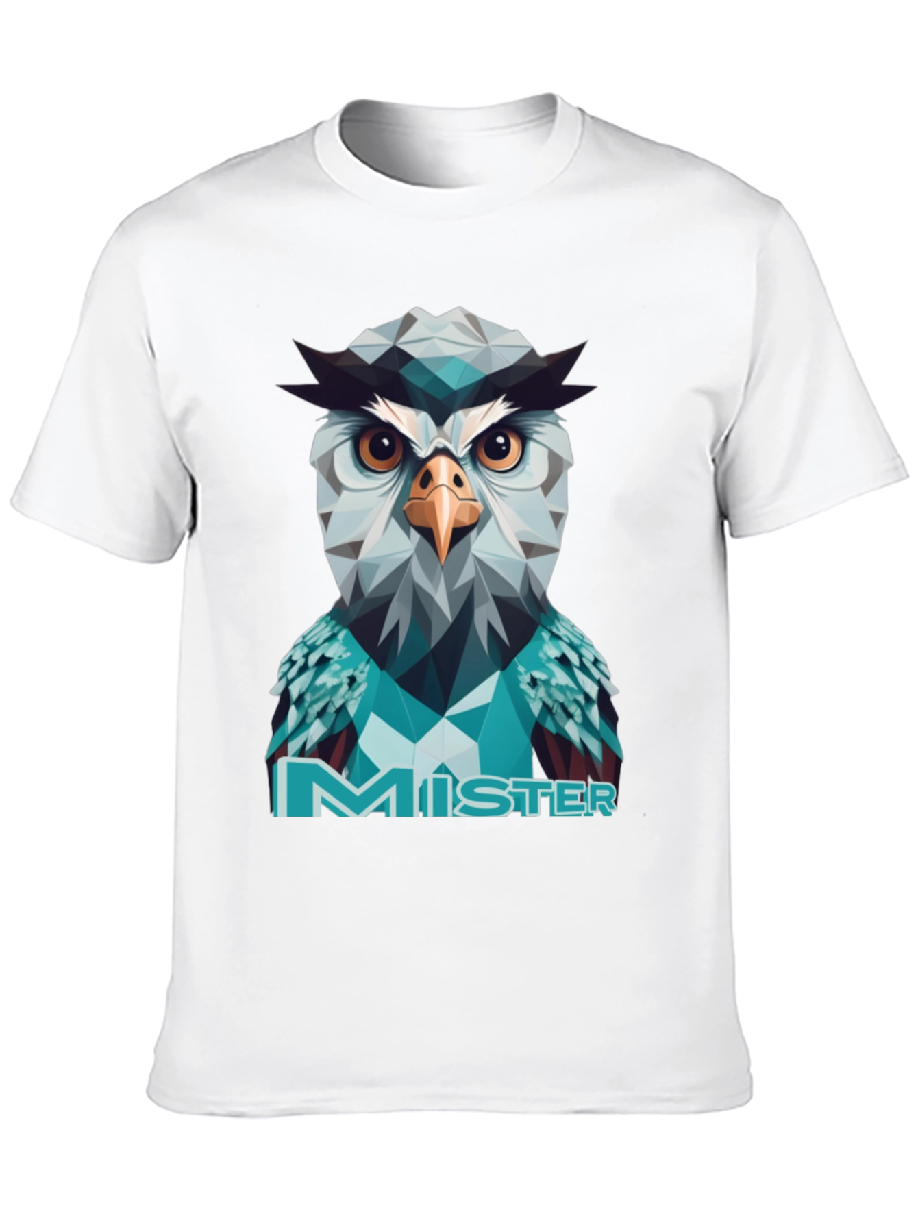 Geometric Owl Mister T-Shirt