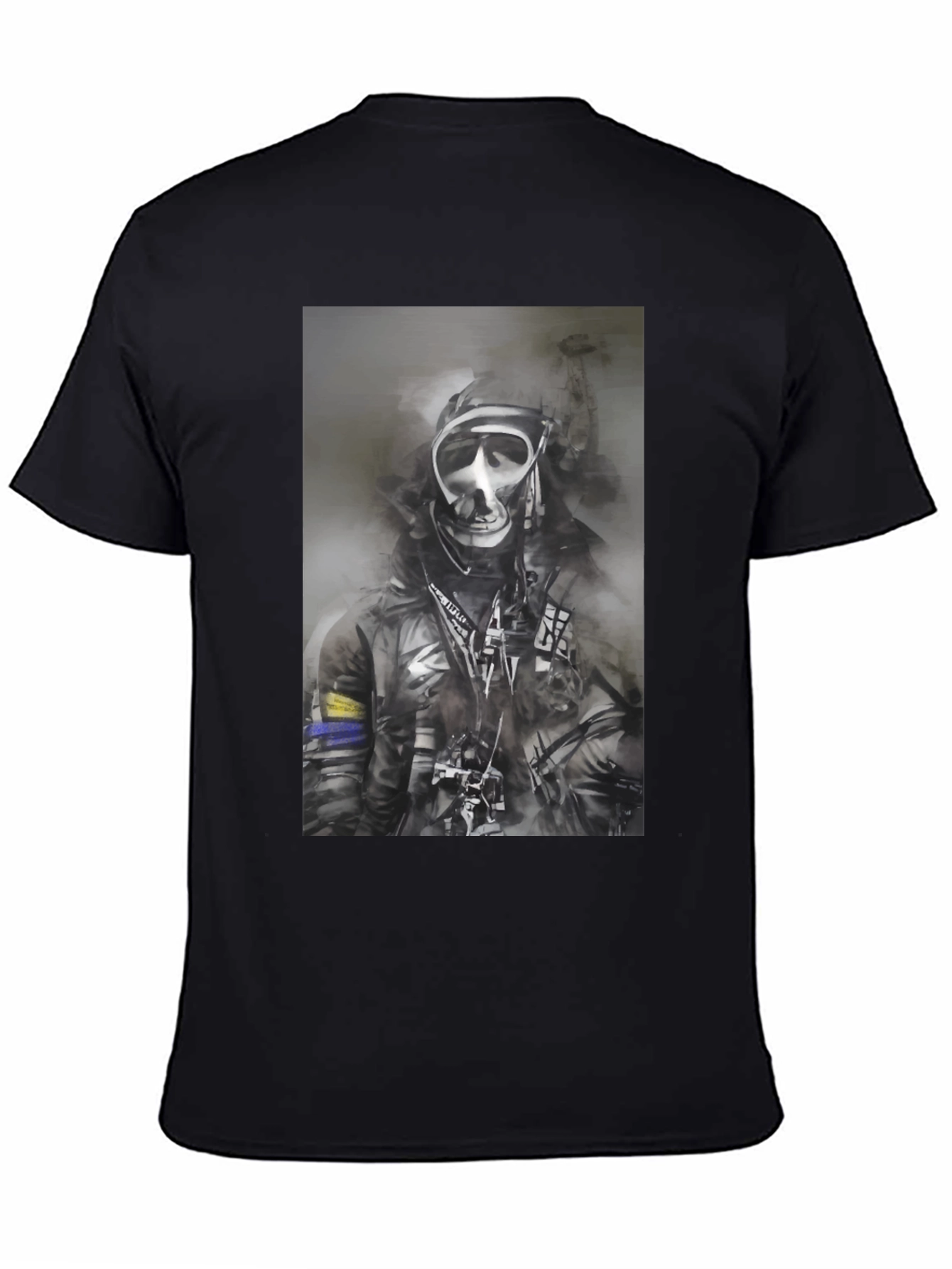 Gas Mask Graphic Tee - Urban Style