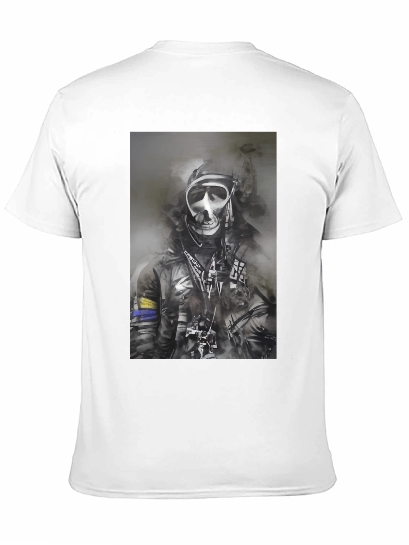 Gas Mask Graphic Tee - Urban Style