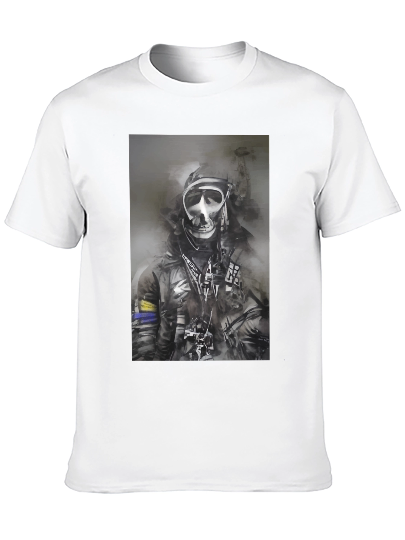 Gas Mask Graphic Tee - Urban Style