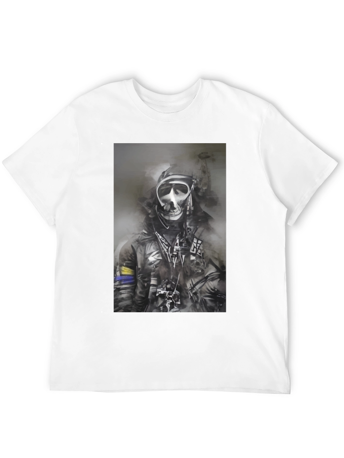 Gas Mask Graphic Tee - Urban Style