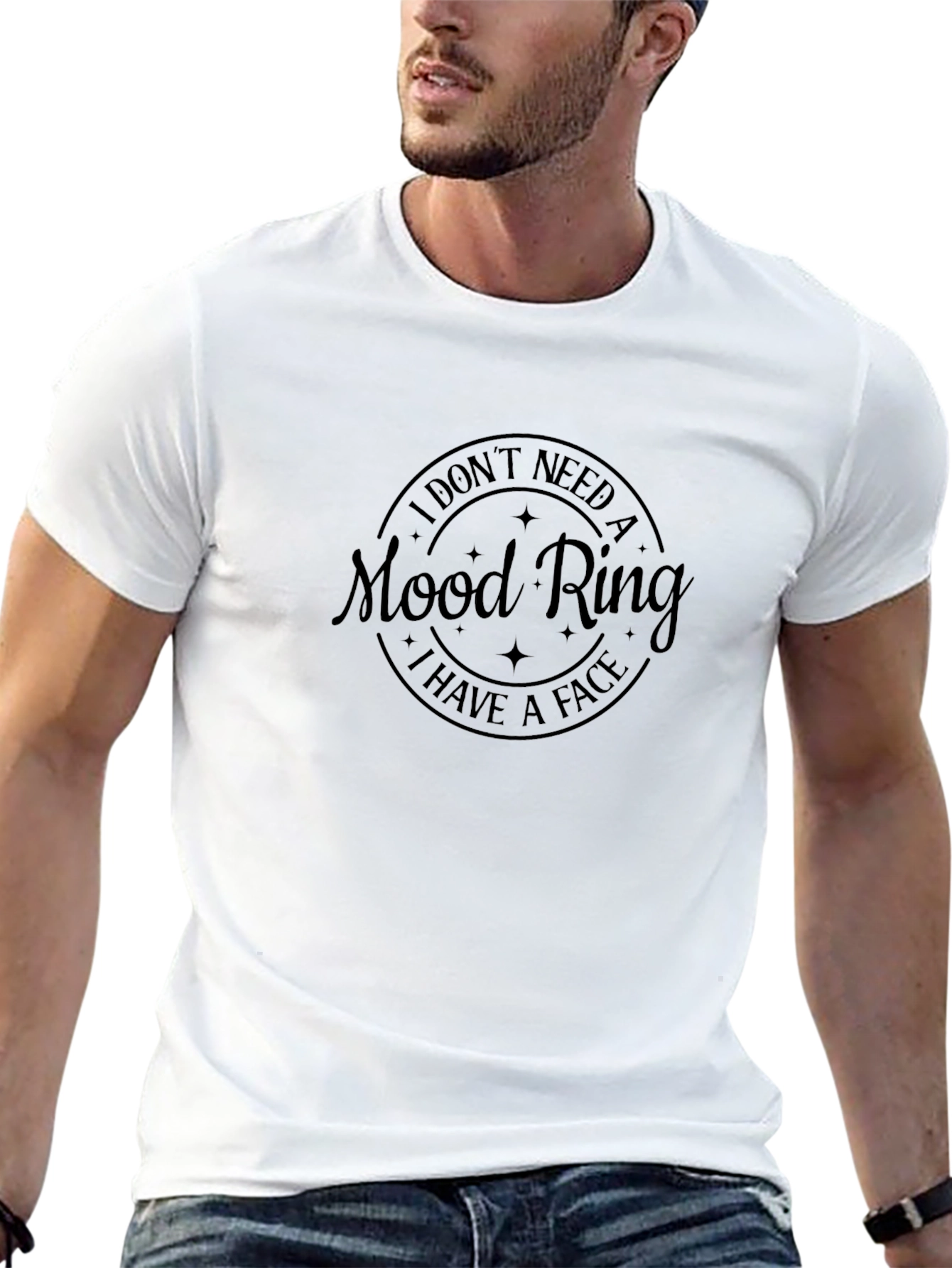 Funny Mood Ring Graphic T-Shirt