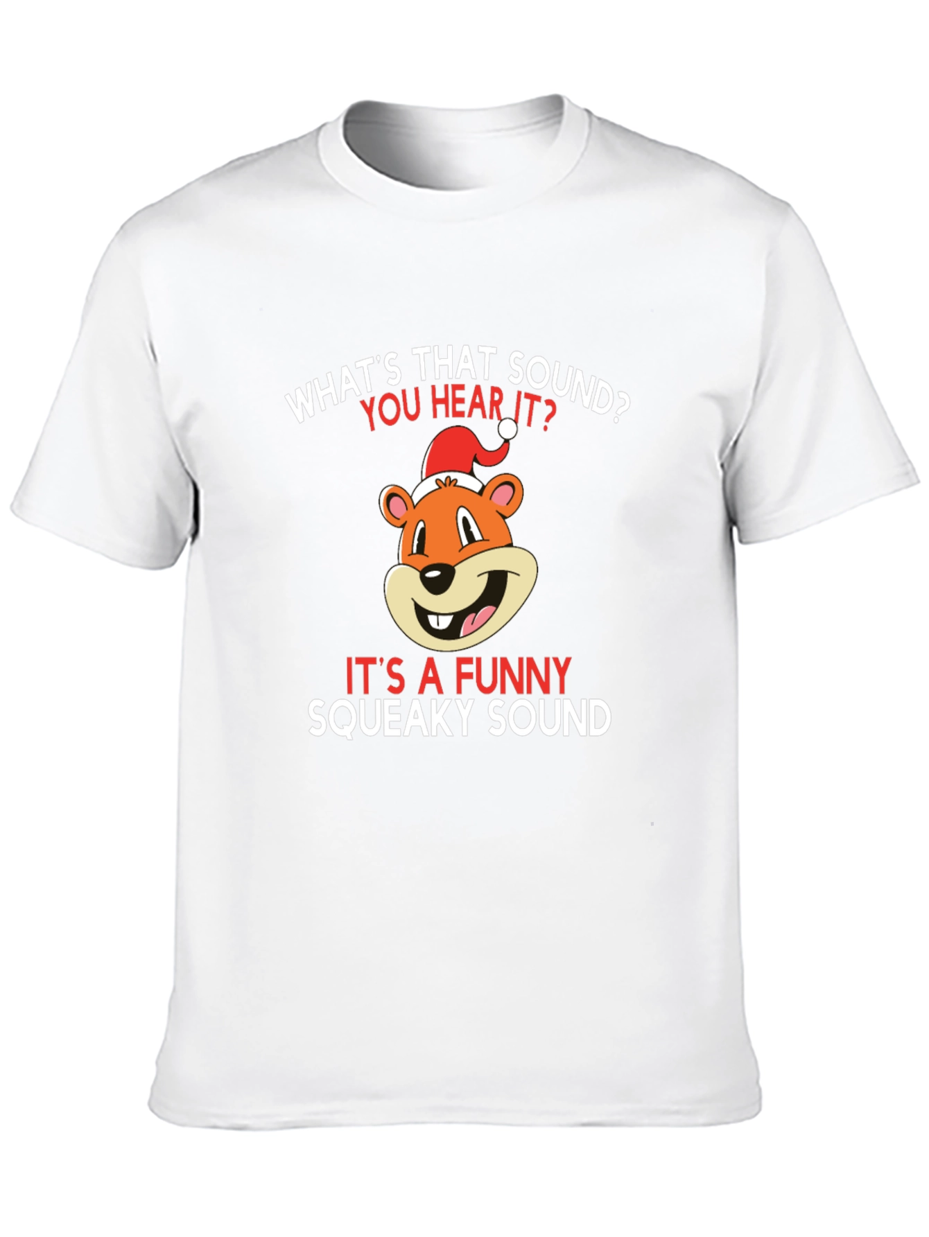 Funny Squeaky Sound Christmas T-Shirt
