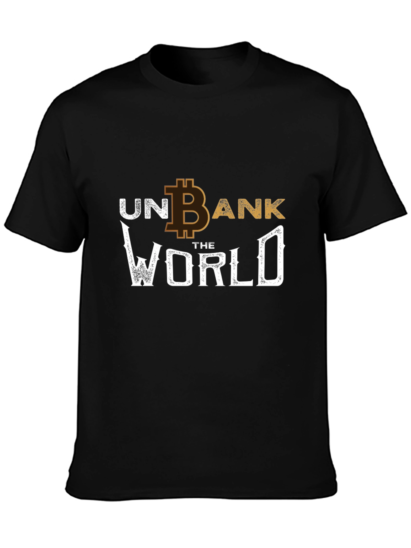 Unbank the World Bitcoin T-Shirt
