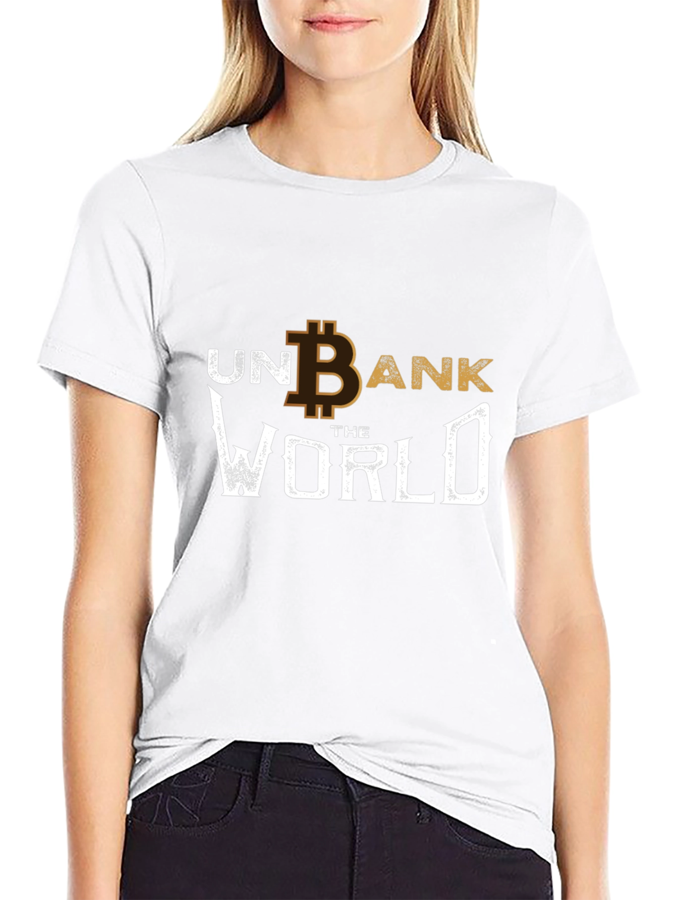 Unbank the World Bitcoin T-Shirt