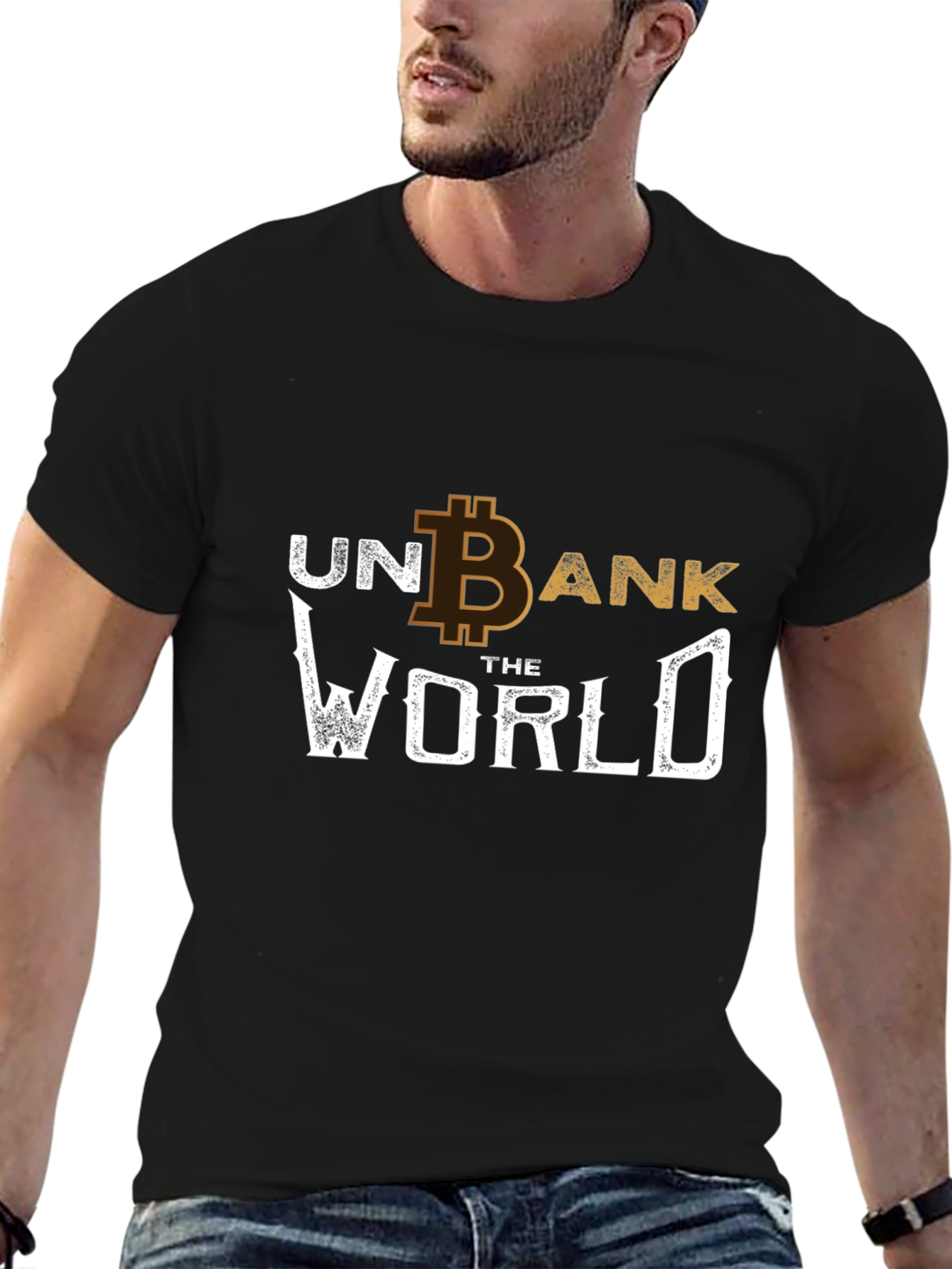 Unbank the World Bitcoin T-Shirt