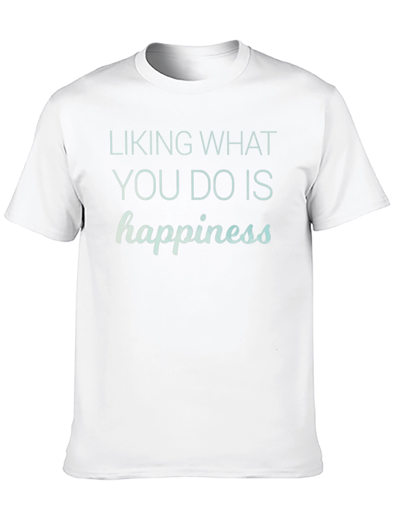 Happiness Graphic Tee - Black Unisex T-Shirt