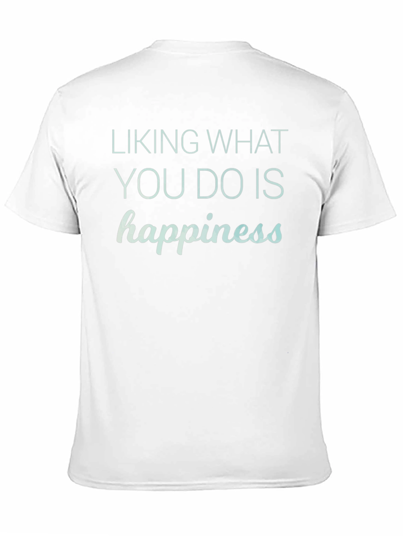 Happiness Graphic Tee - Black Unisex T-Shirt