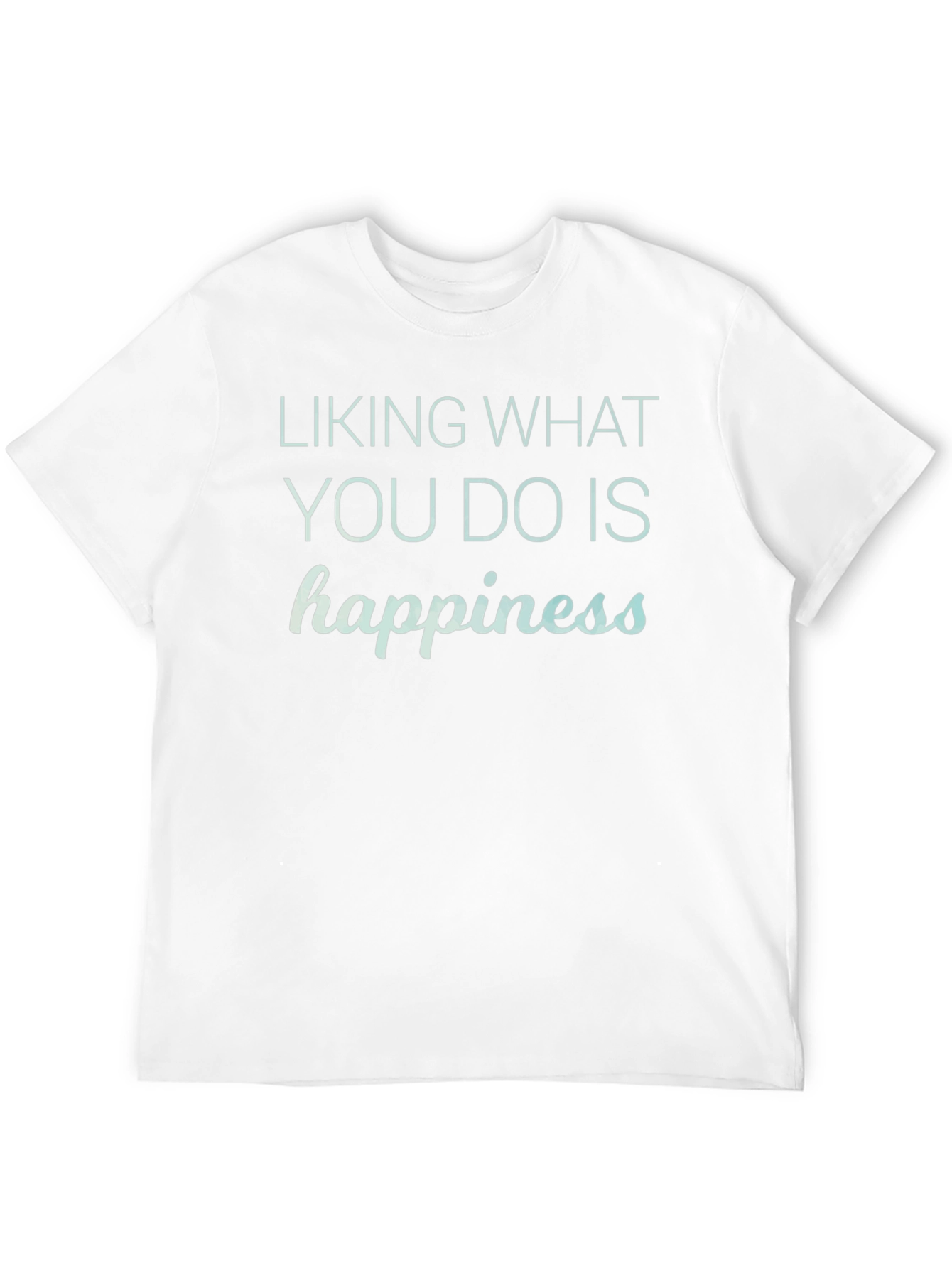 Happiness Graphic Tee - Black Unisex T-Shirt