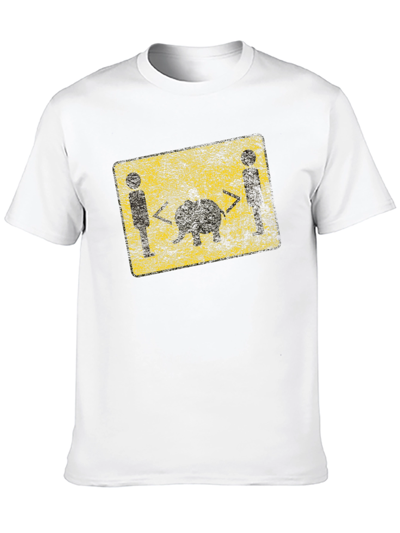 Funny Social Distancing T-Shirt - Black