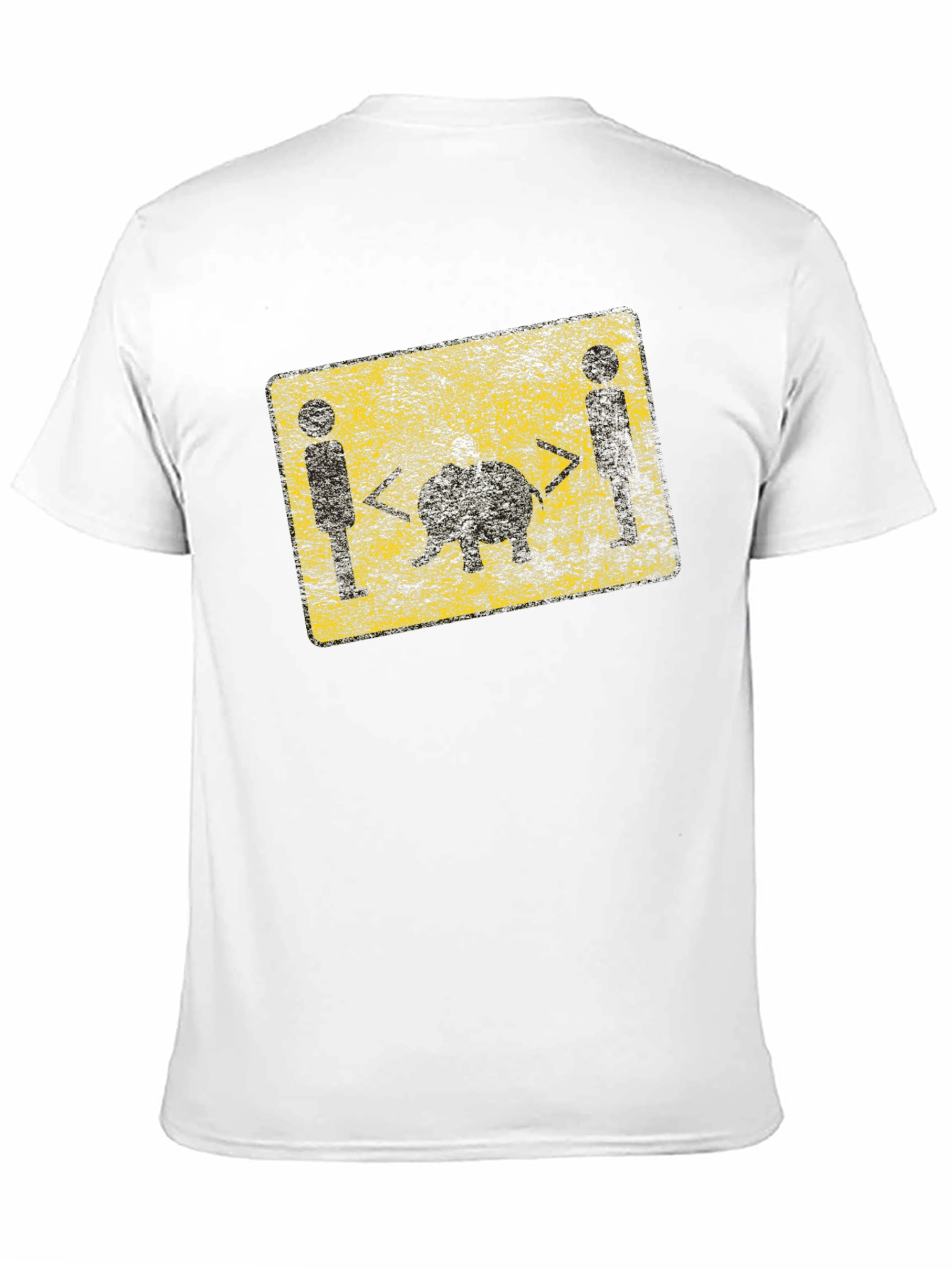 Funny Social Distancing T-Shirt - Black