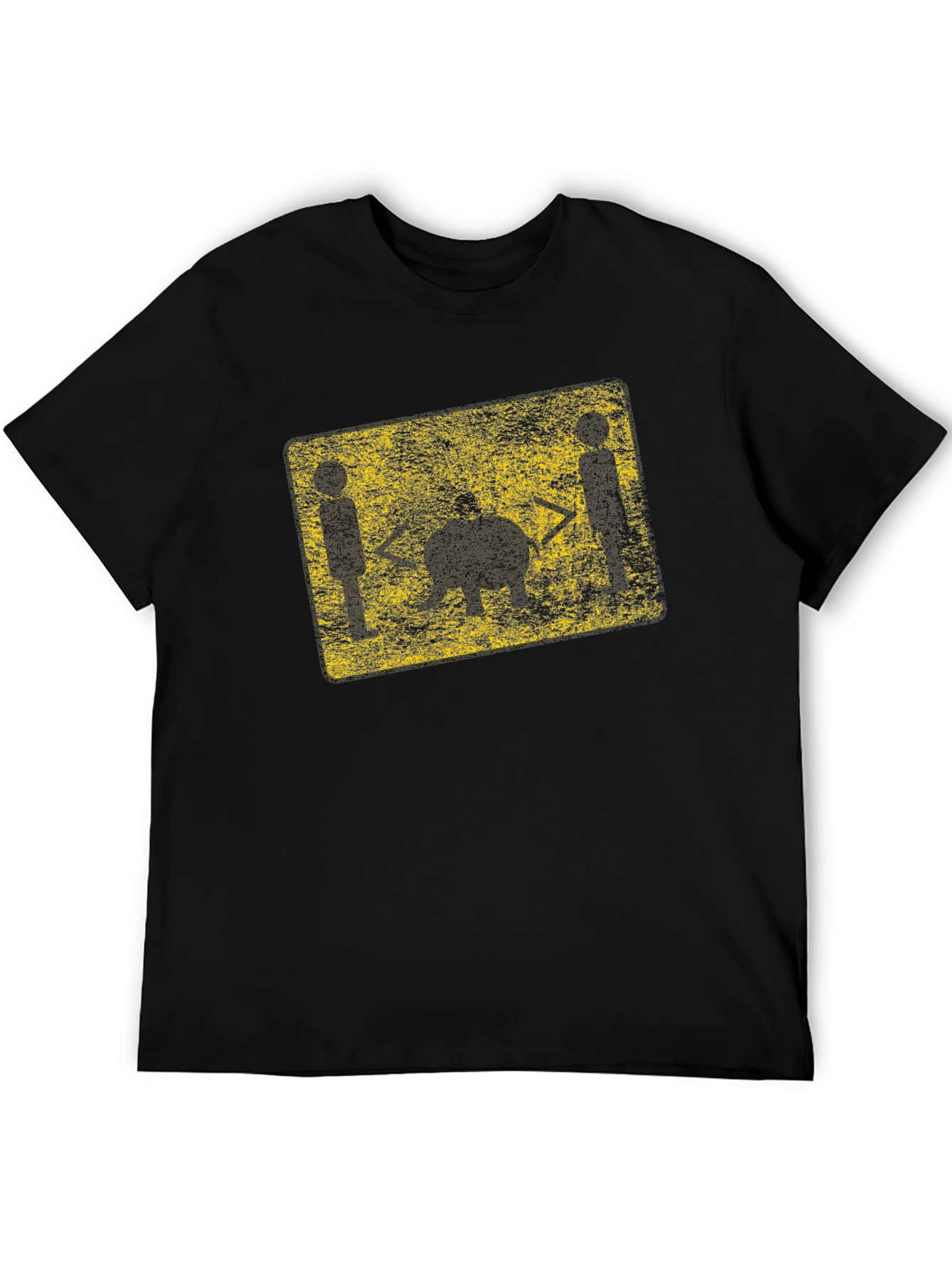 Funny Social Distancing T-Shirt - Black
