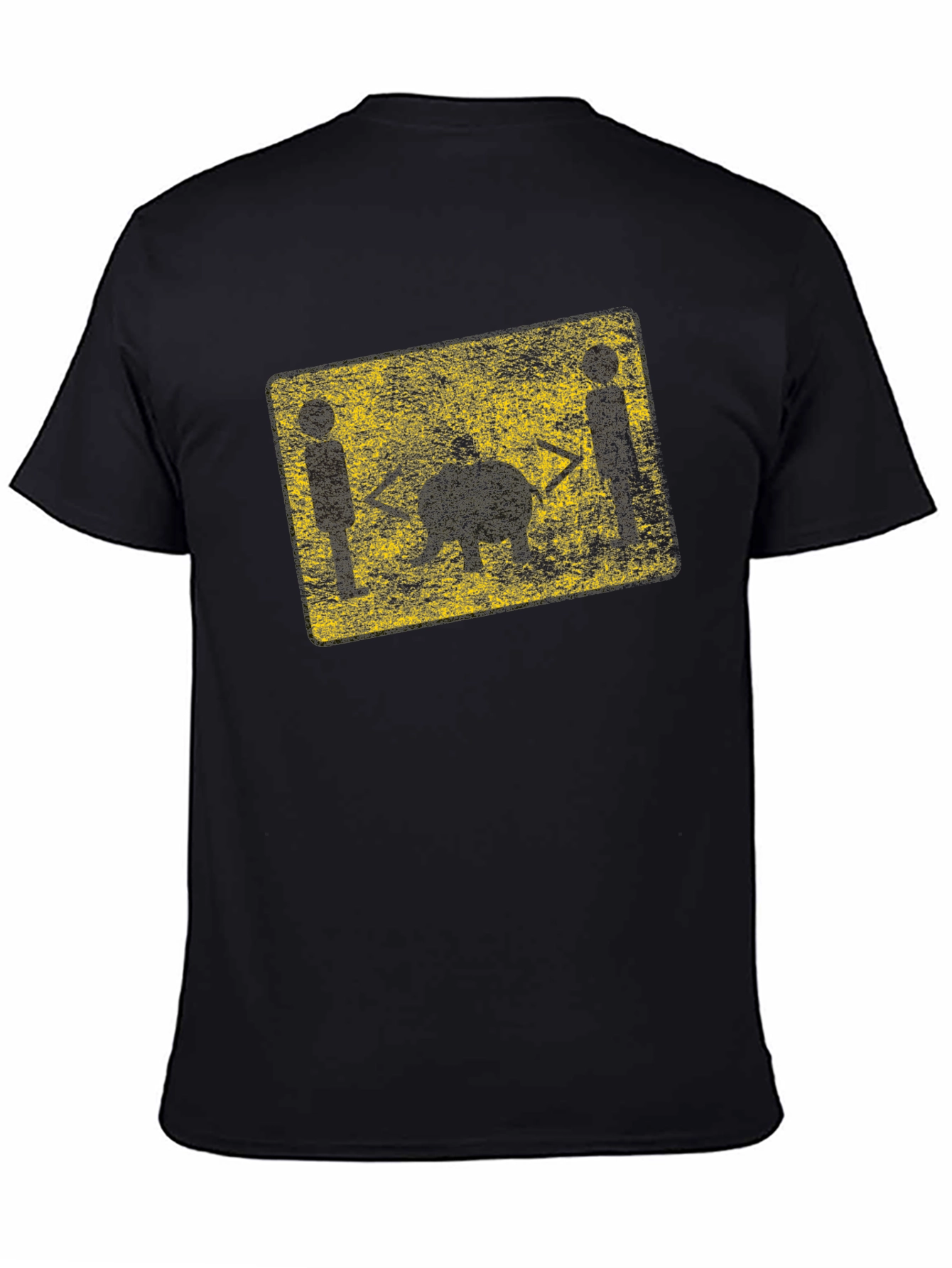 Funny Social Distancing T-Shirt - Black