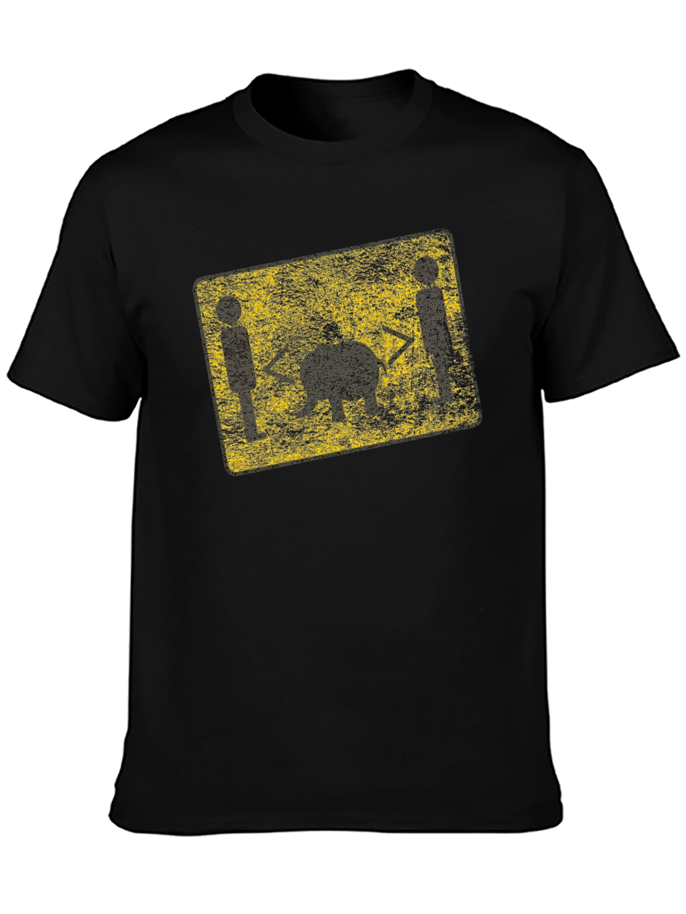 Funny Social Distancing T-Shirt - Black