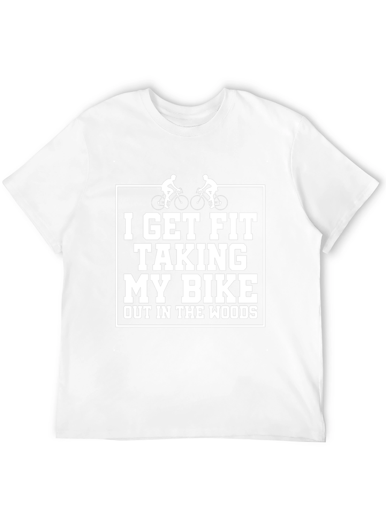 I Get Fit Bike T-Shirt - Cycling Lover Tee