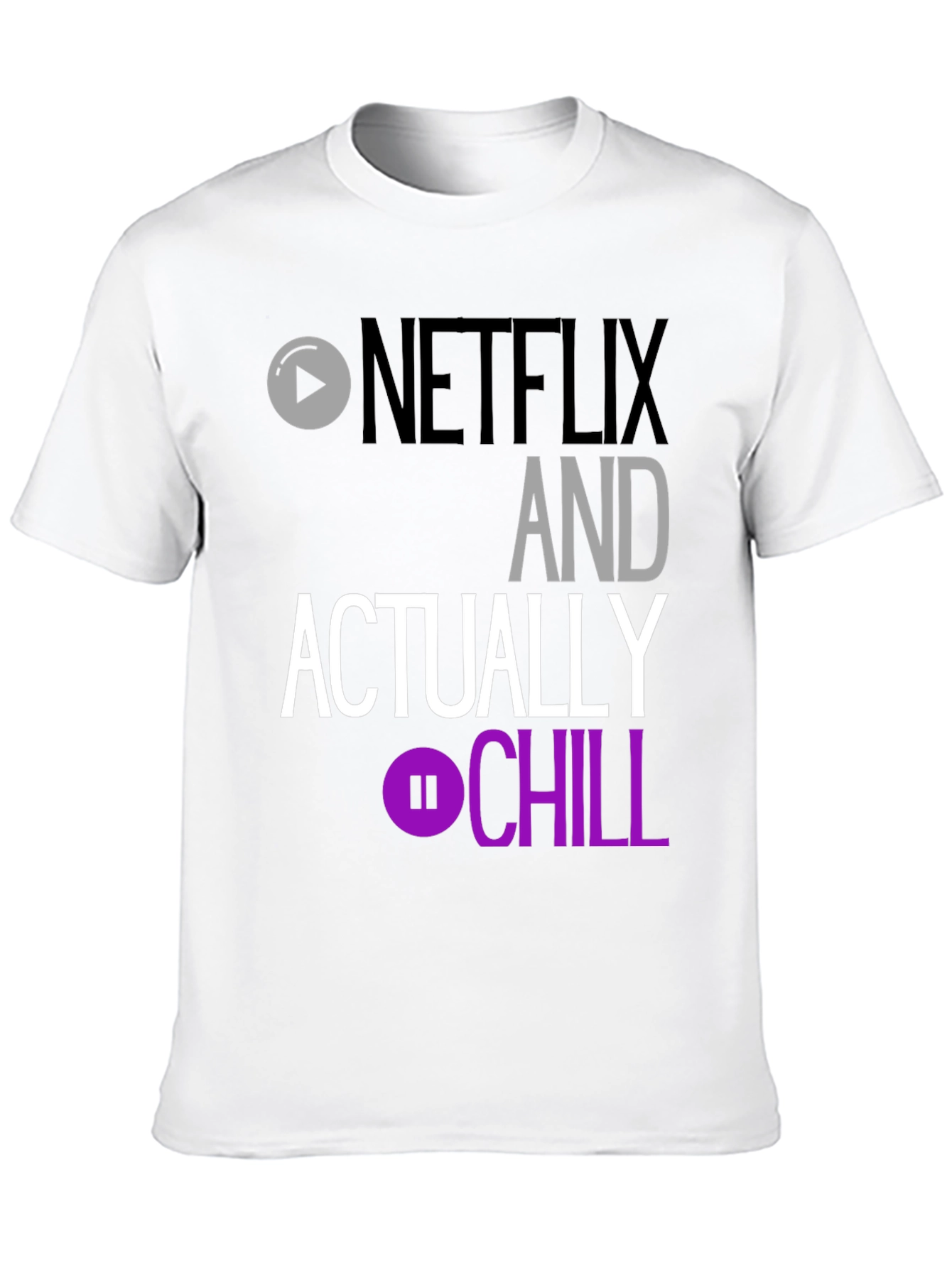 Netflix and Actually Chill Graphic Tee