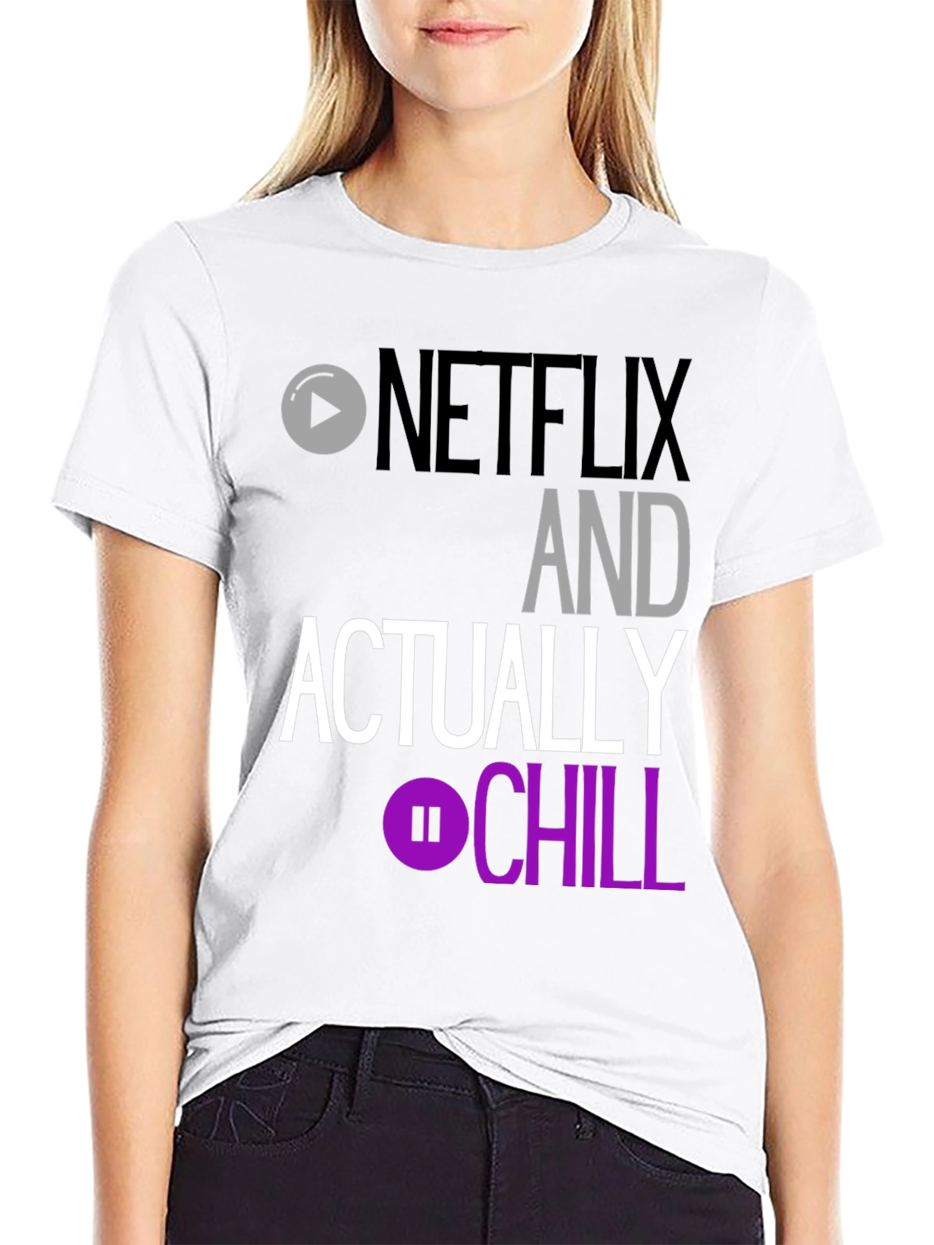 Netflix and Actually Chill Graphic Tee