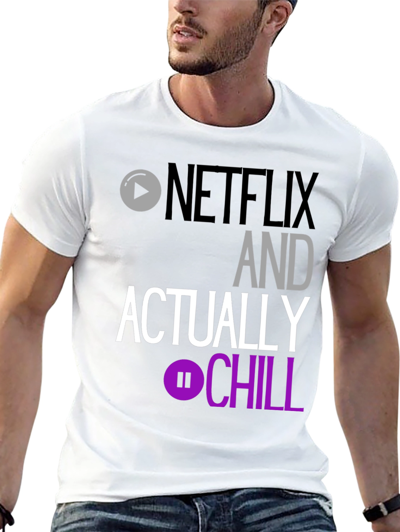 Netflix and Actually Chill Graphic Tee