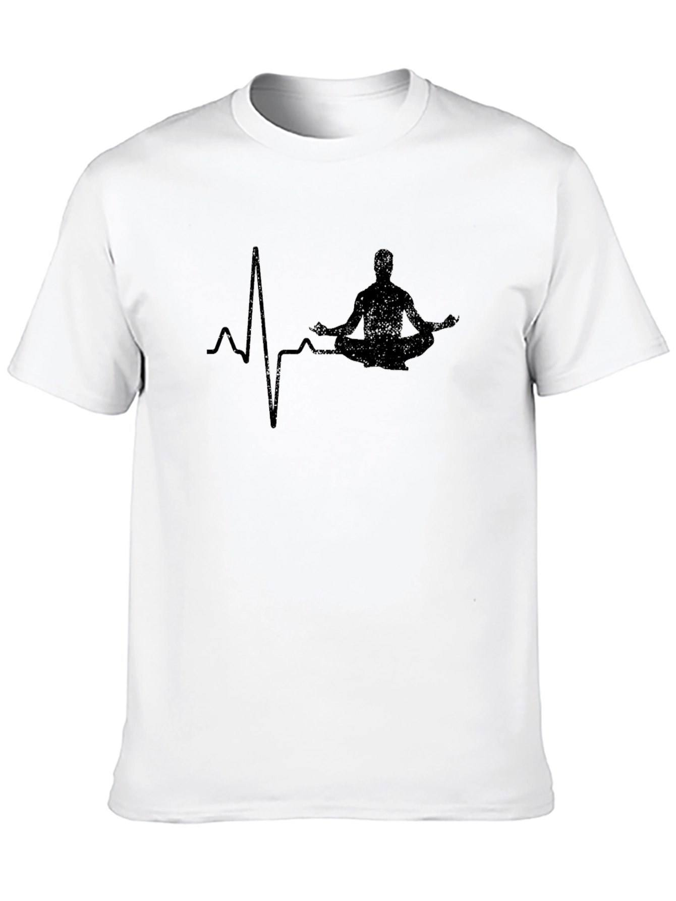 Zen Heartbeat T-Shirt - Meditating Yoga Life