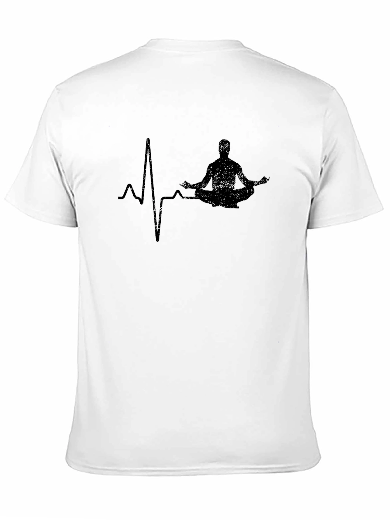 Zen Heartbeat T-Shirt - Meditating Yoga Life