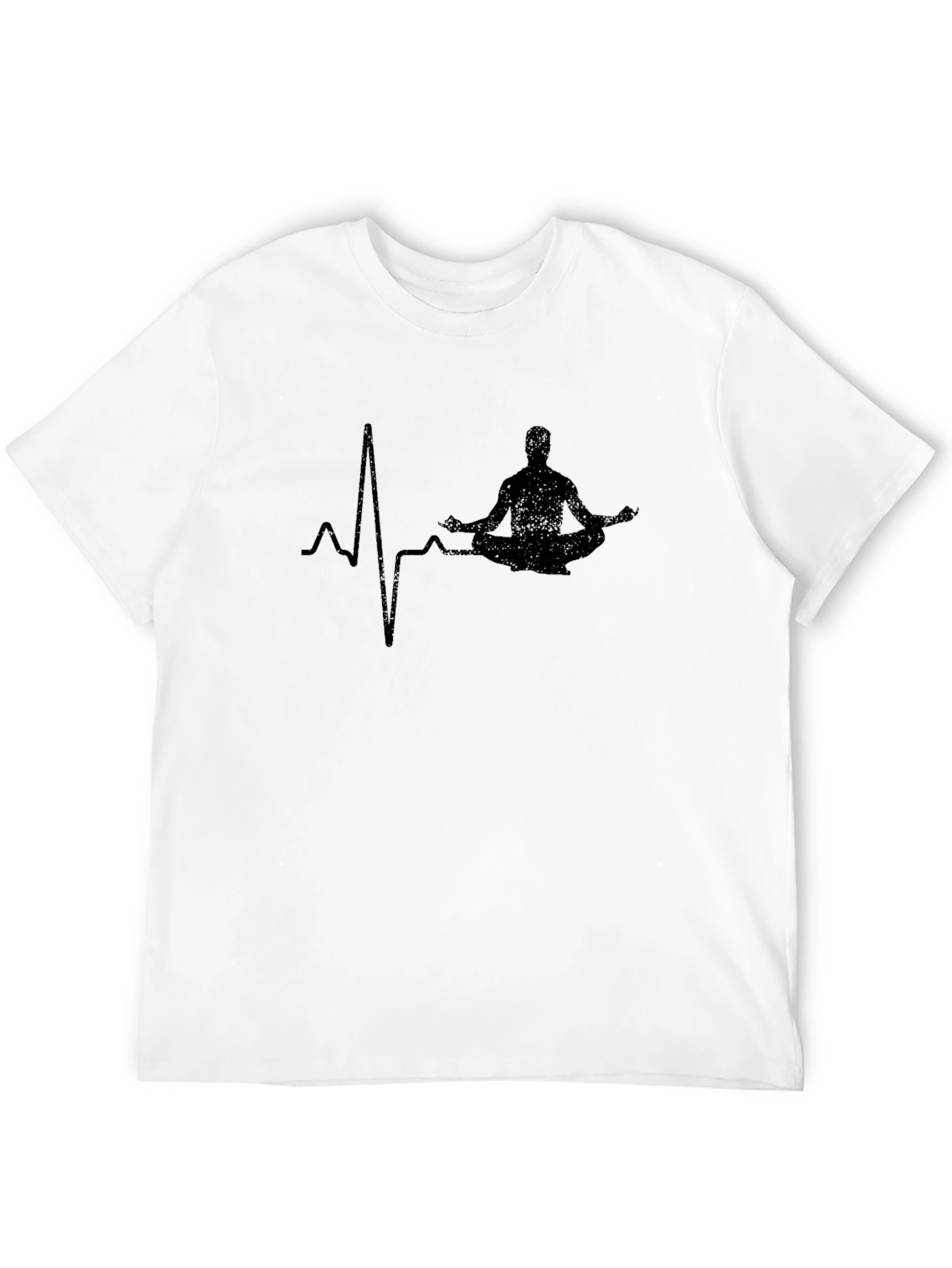 Zen Heartbeat T-Shirt - Meditating Yoga Life