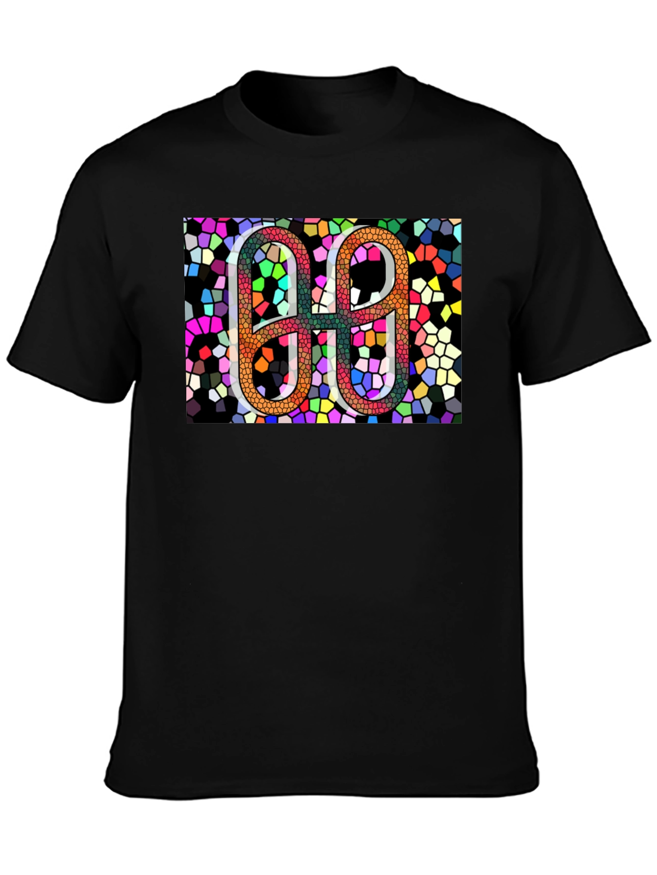 Abstract Mosaic Number T-Shirt