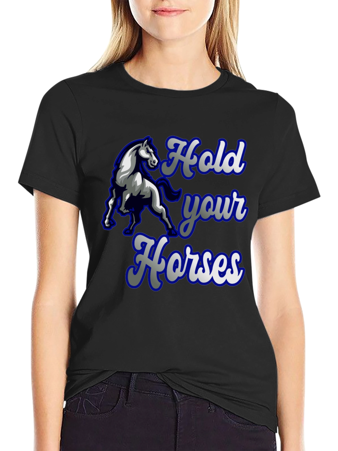 Hold Your Horses Graphic Tee