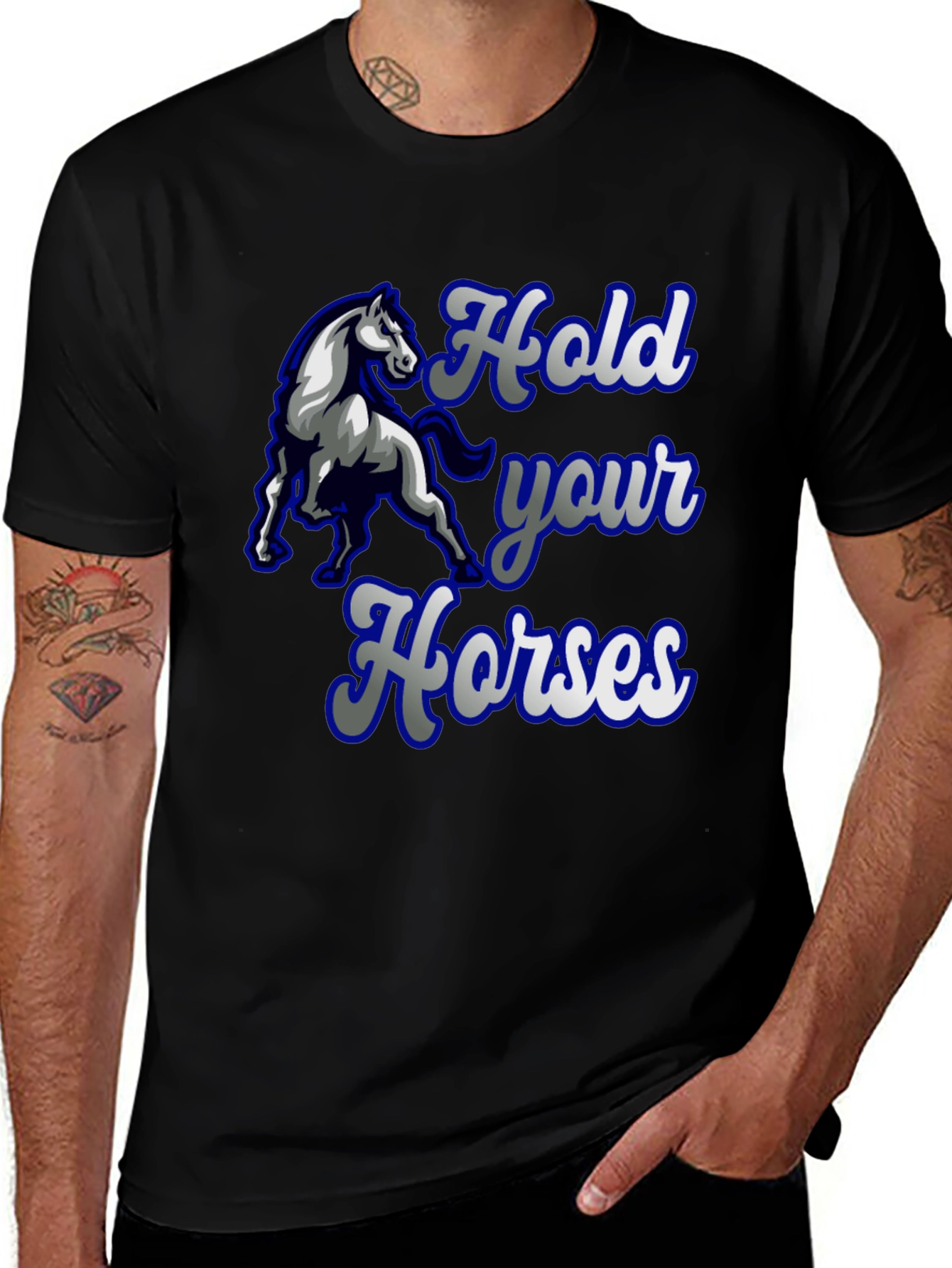 Hold Your Horses Graphic Tee