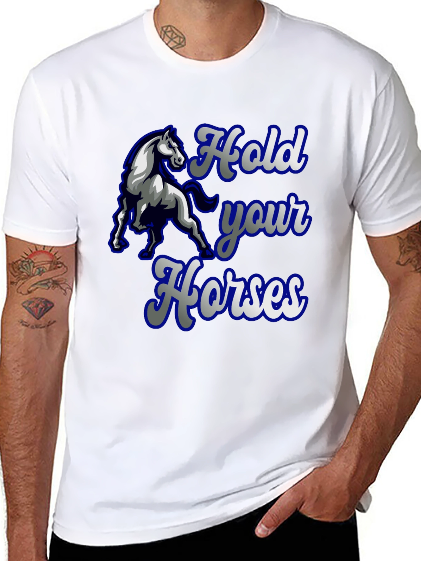 Hold Your Horses Graphic Tee