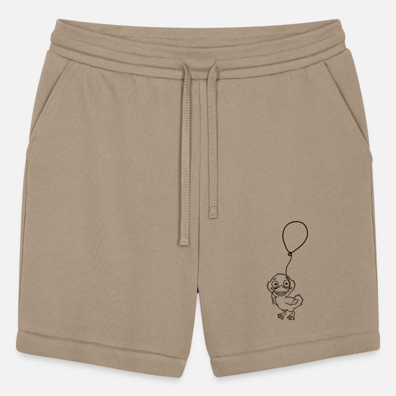 Happy duckling balloon cartoon