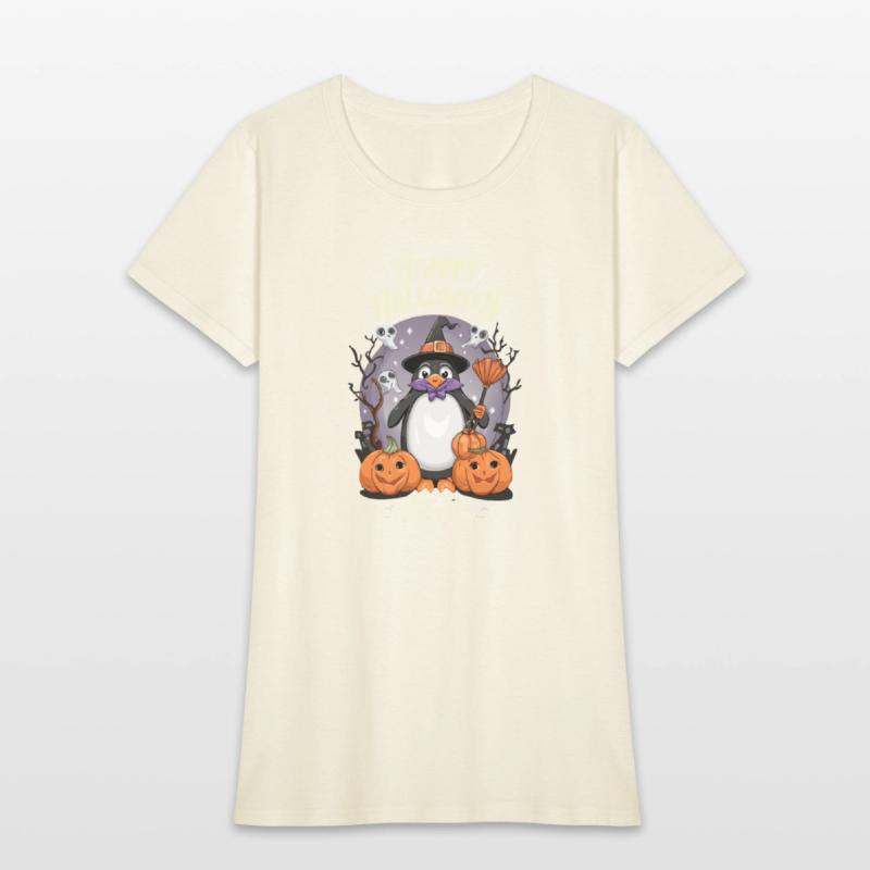 Happy Halloween Penguin, funny penguin